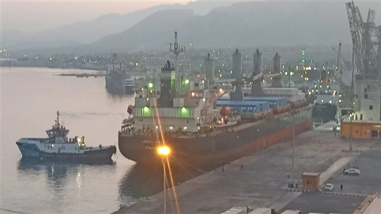 مواني البحر الأحمر تستقبل 21 ألف طن و1000 شاحنة بضائع متنوعة ومختلفة